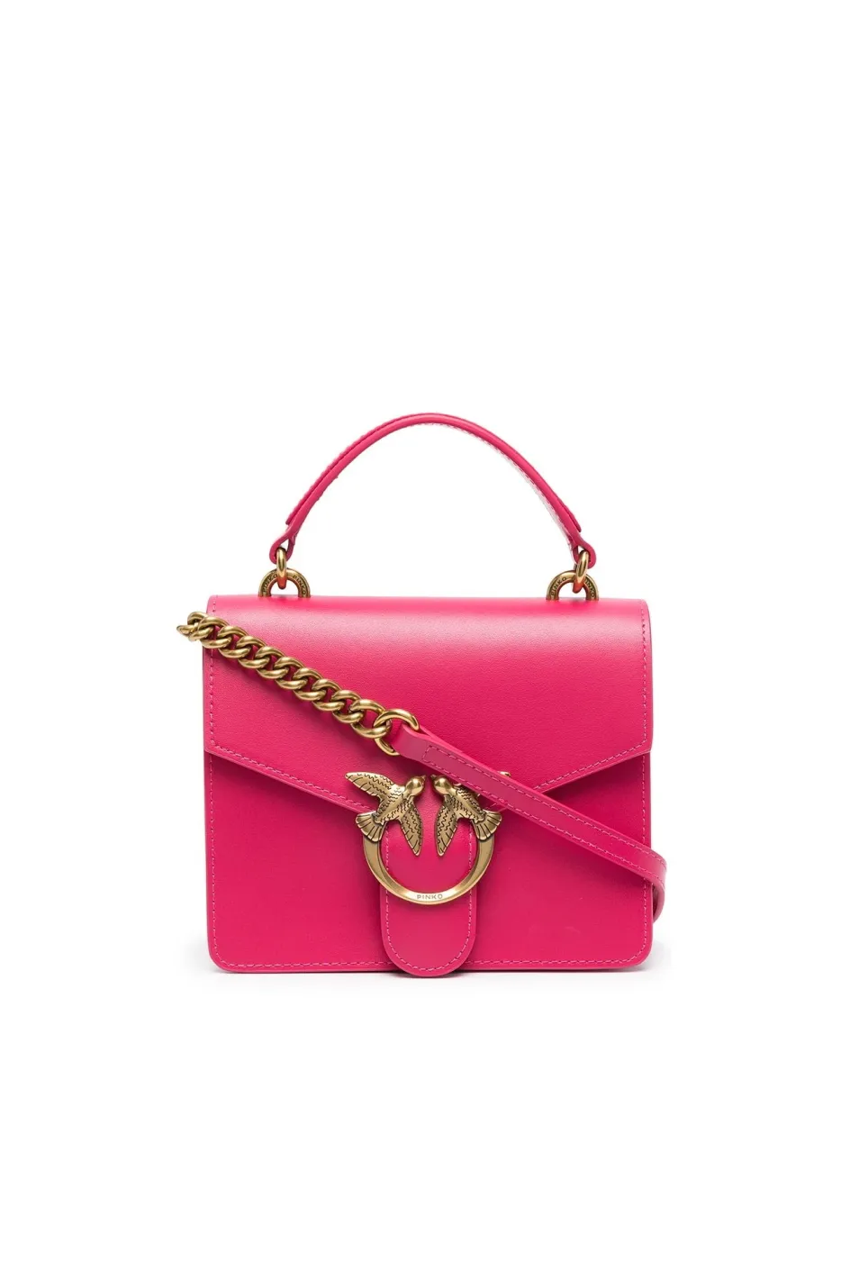 MINI LOVE BAG TOP HANDLE LOVE - fuchsia — фото 1