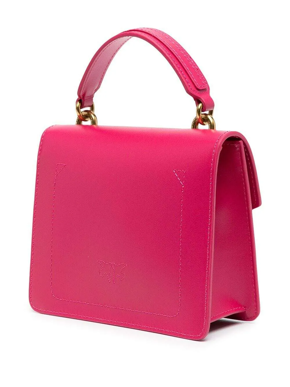 MINI LOVE BAG TOP HANDLE LOVE - fuchsia — фото 3