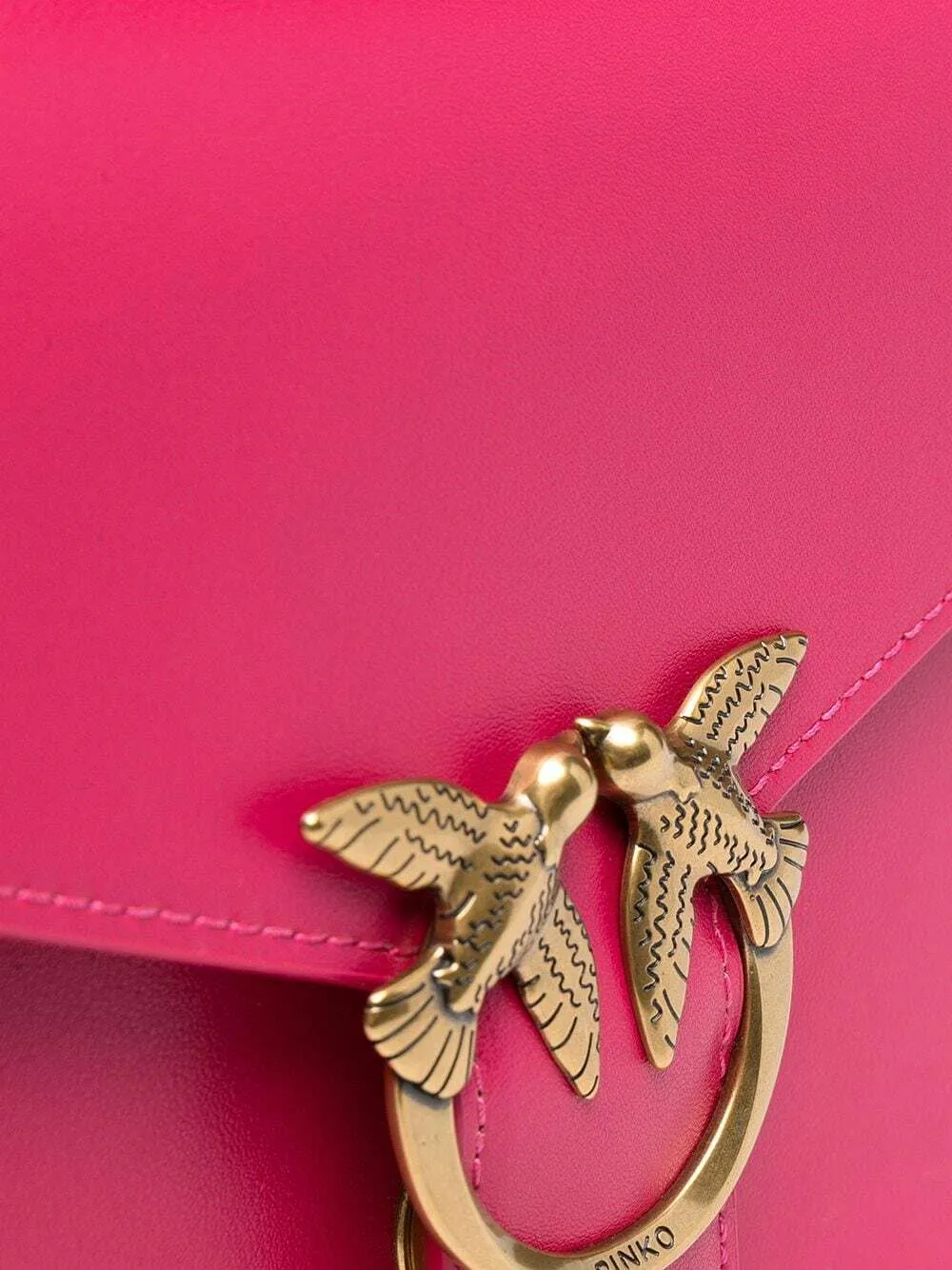 MINI LOVE BAG TOP HANDLE LOVE - fuchsia — фото 5