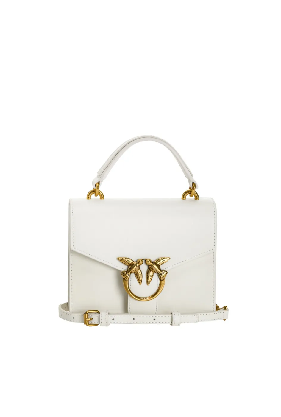 MINI LOVE BAG TOP HANDLE SIMPLY - white — фото 1