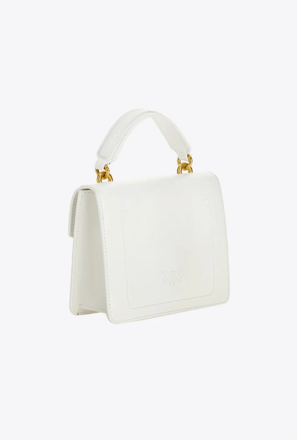 MINI LOVE BAG TOP HANDLE SIMPLY - white — фото 3