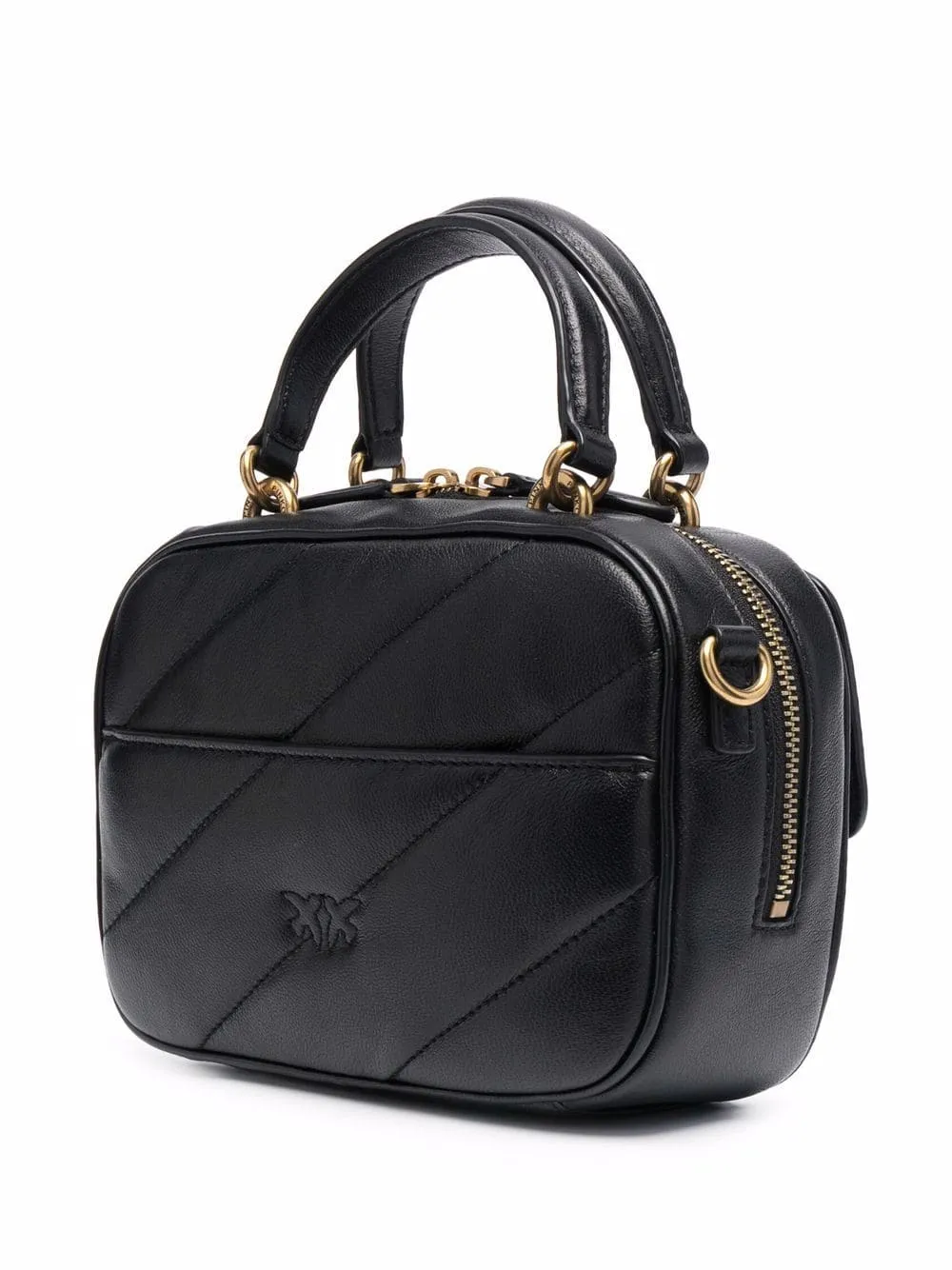 MINI SQUARE BAG MAXI QUILT – black — фото 4