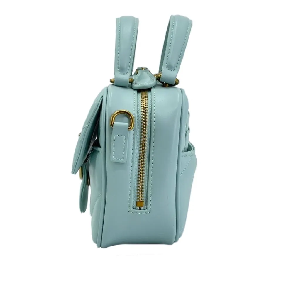 MINI SQUARE BAG MAXI QUILT – mint — фото 3
