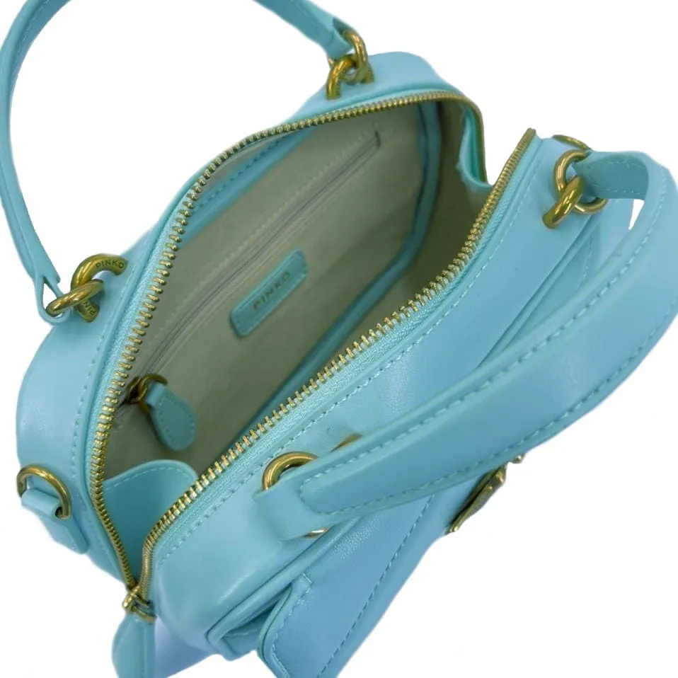 MINI SQUARE BAG MAXI QUILT – mint — фото 4