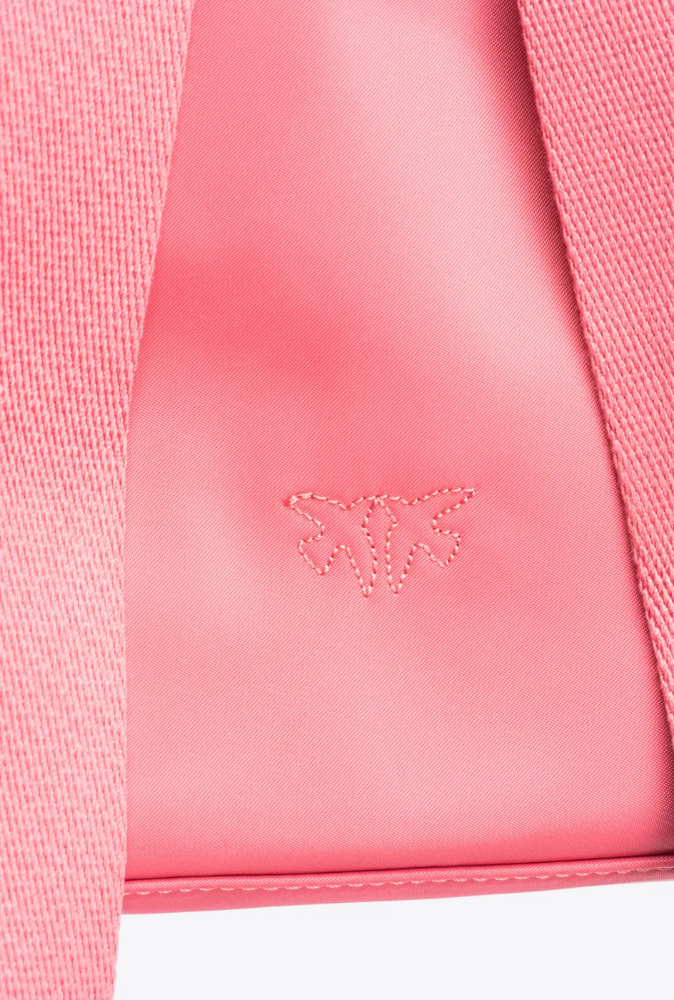 RECYCLED FABRIC BACKPACK - pink — фото 6