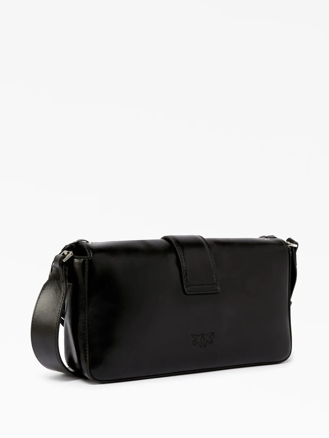 SOFT LOVE BAG SLOUCHY WITH FRINGING - black — фото 2